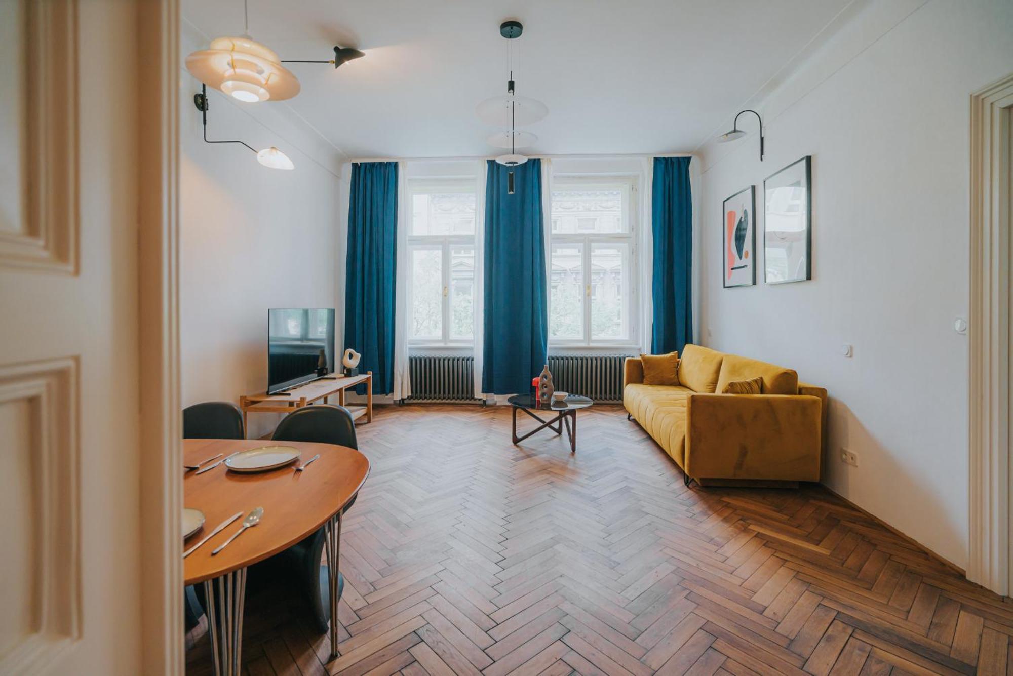 Aparthotel Bohemian Experience Praga Exterior foto