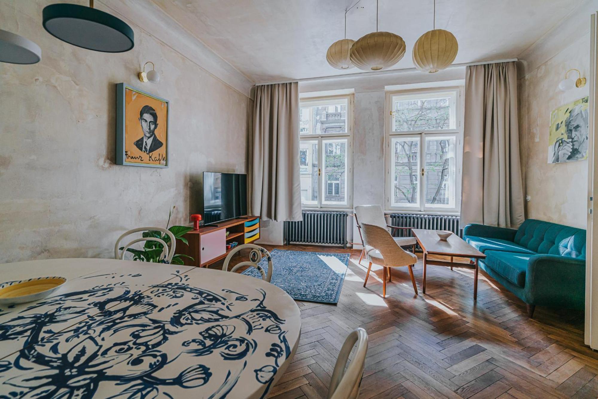 Aparthotel Bohemian Experience Praga Exterior foto
